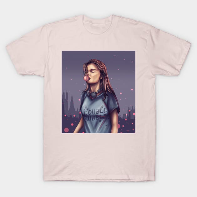 Springtime Girl T-Shirt by DenielHast